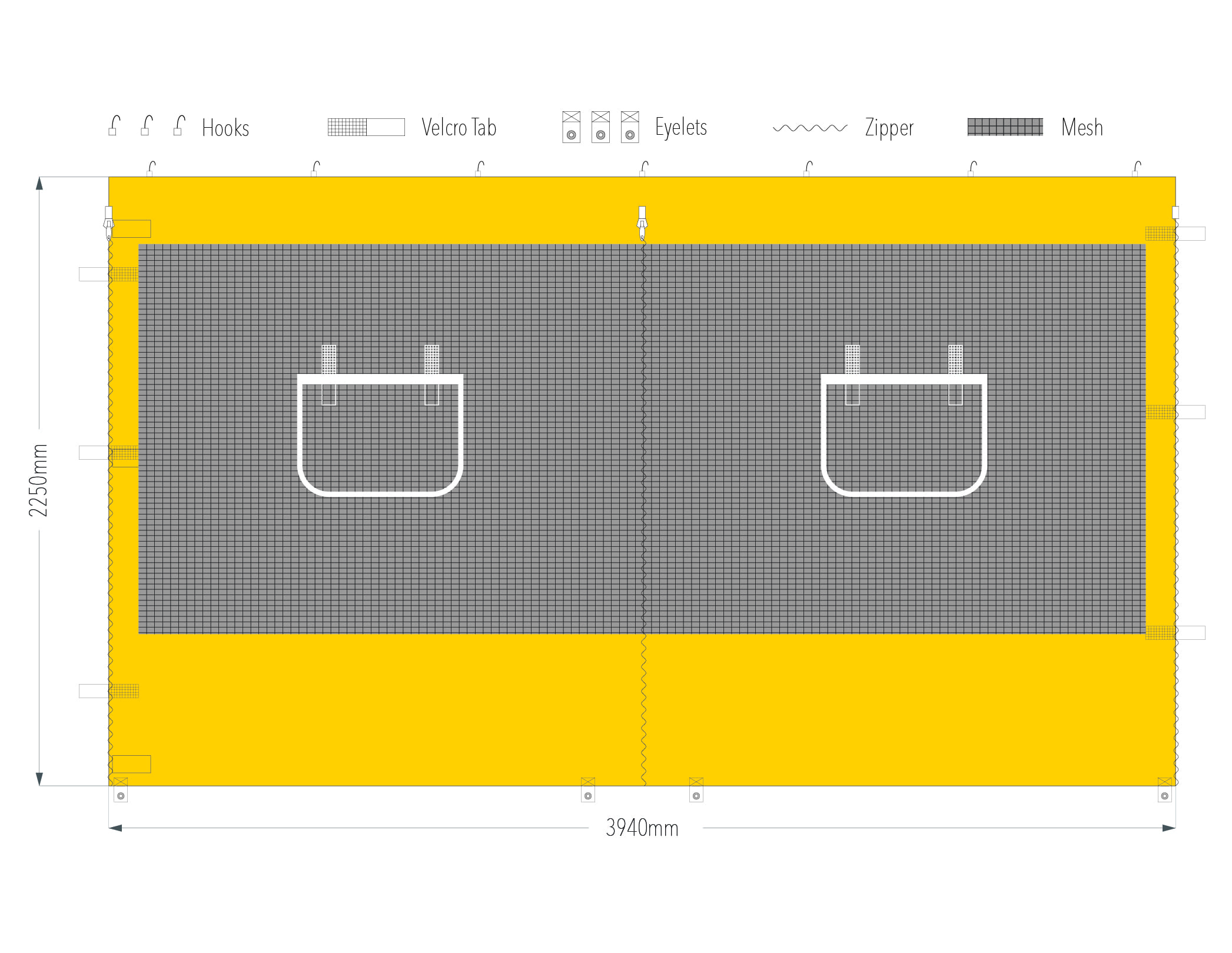 3m service window wall